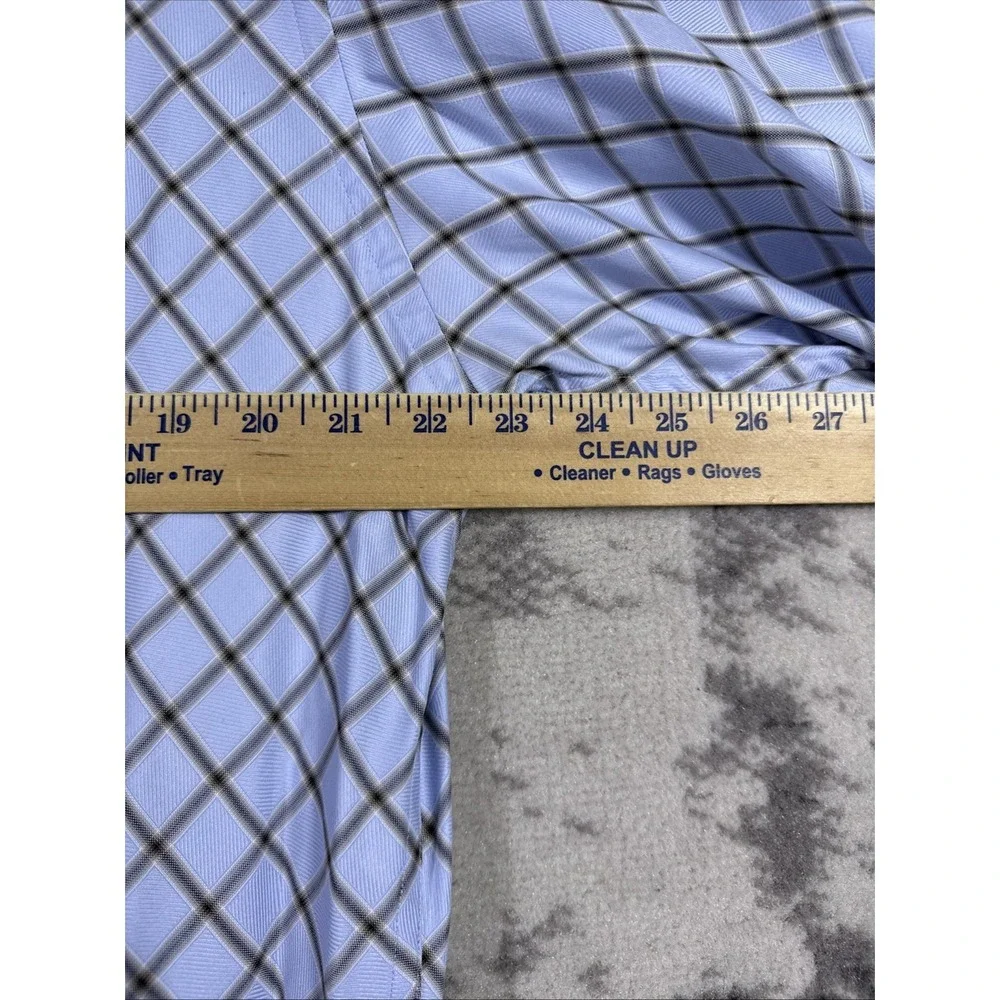Banana Republic Dress Shirt Mens Size 17.5 Diamond‎ Formal Wedding Dressy